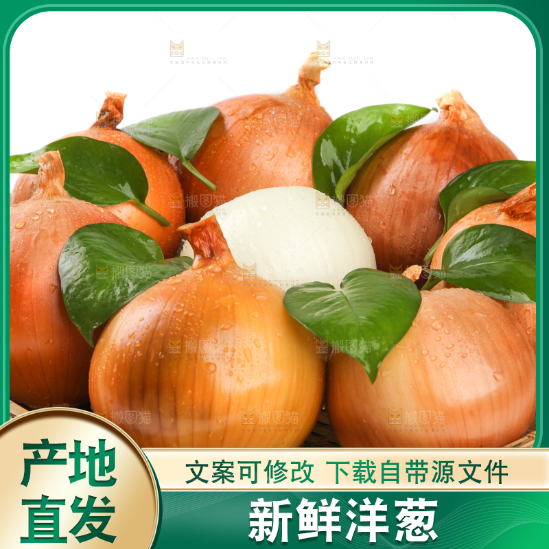 篮子里放着洋葱