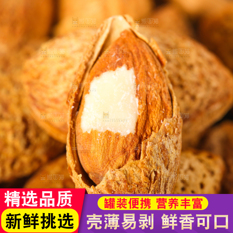 浅底上的巴旦木