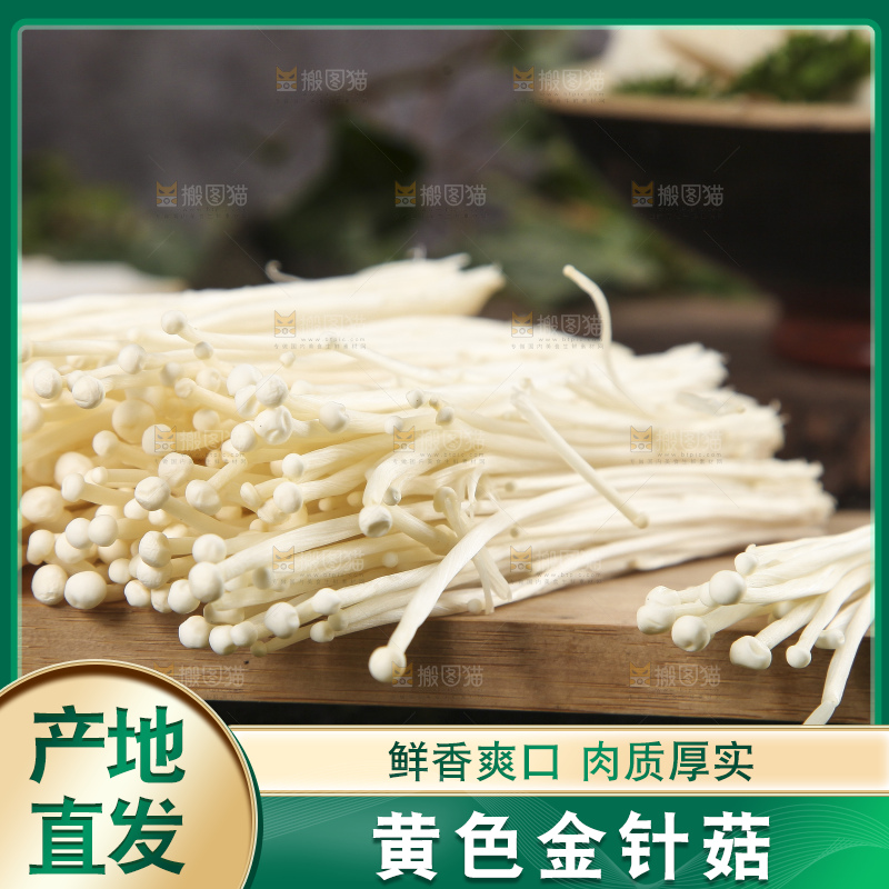 木底上的冬菇
