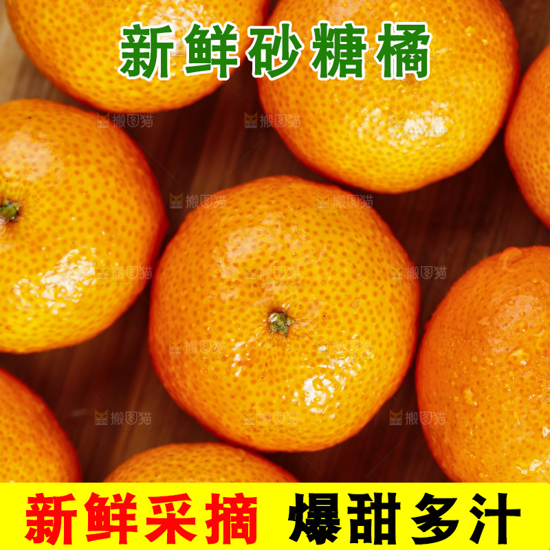 浅底上的广西砂糖橘