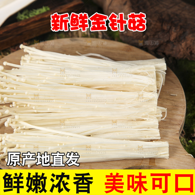 木底上的冬菇