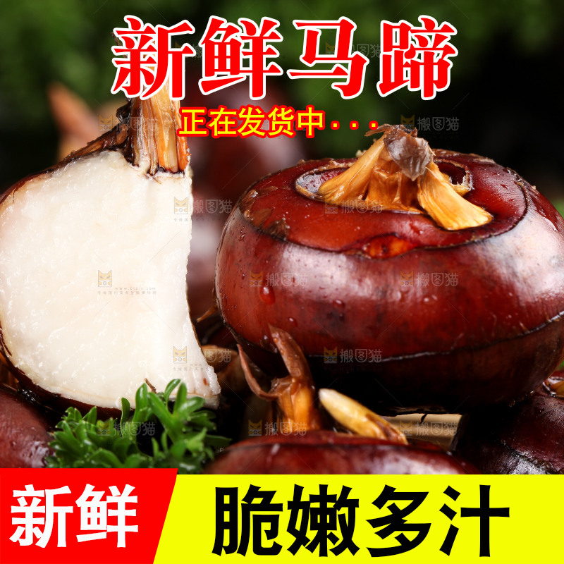 篮子里的红马蹄
