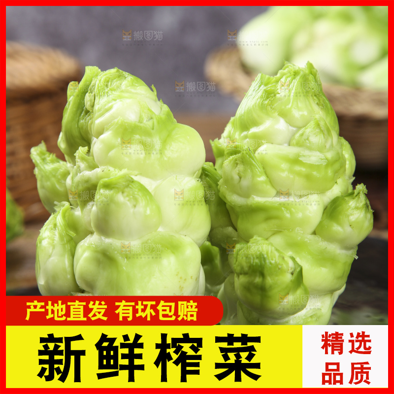 石板上放着青菜头