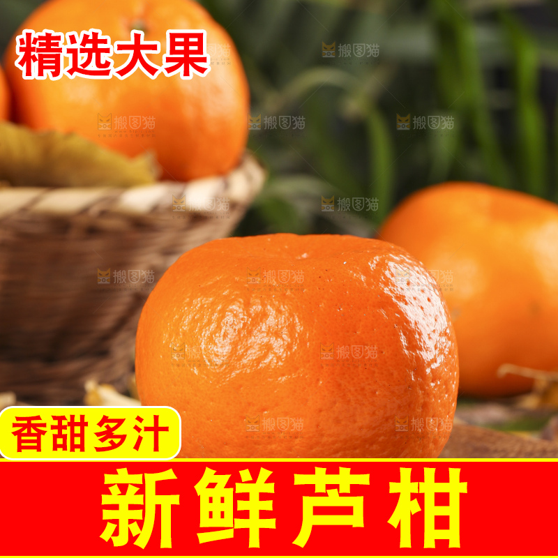 木板上放着芦柑