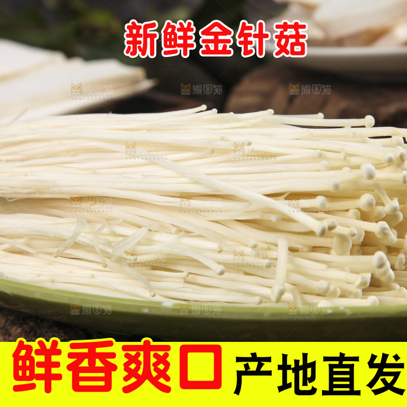 木底上的冬菇