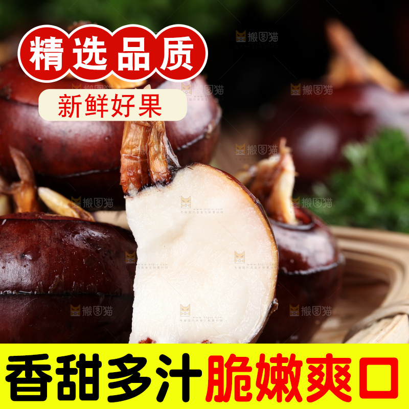 篮子里的红马蹄