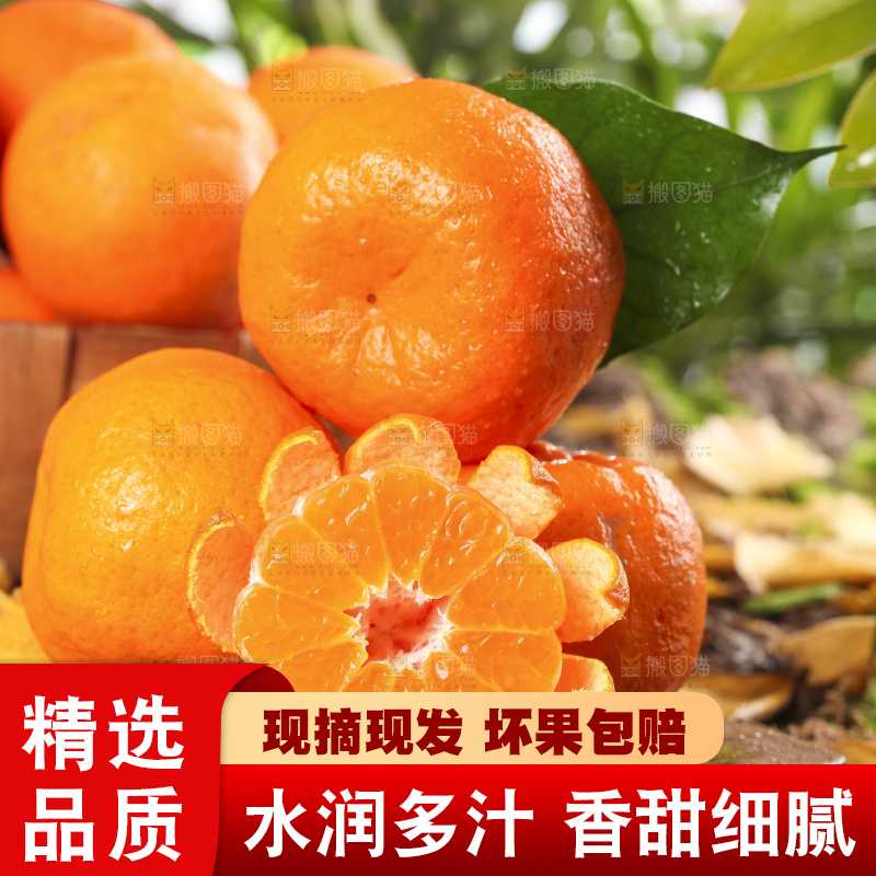 木板上放着芦柑