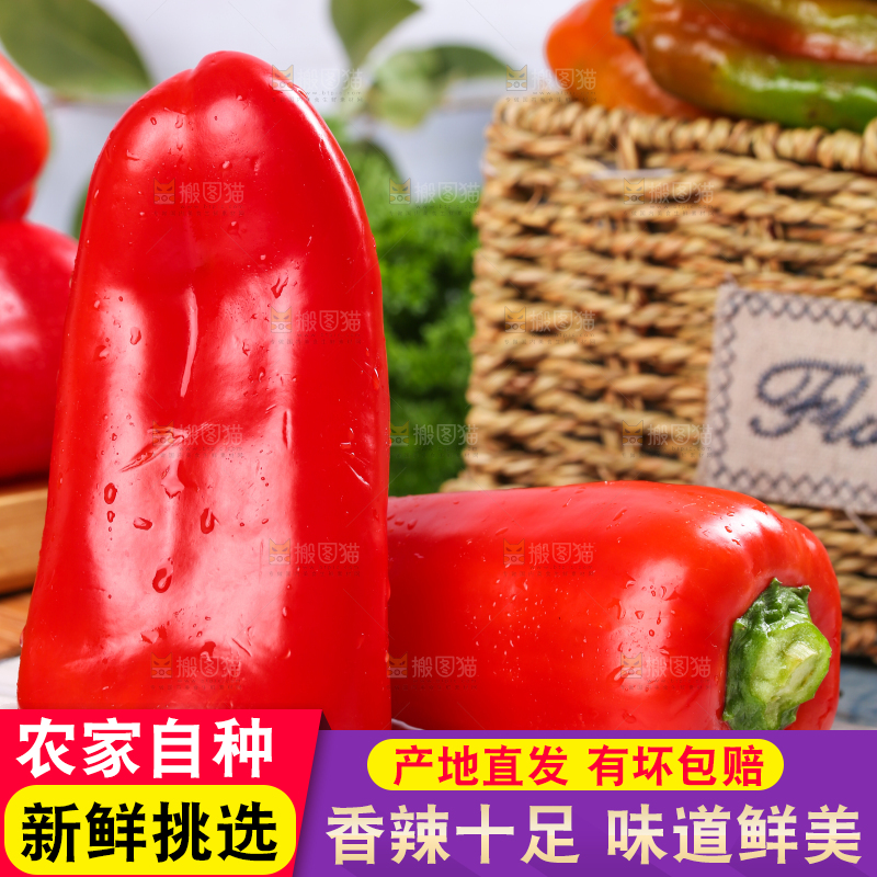 石板上放着红辣椒
