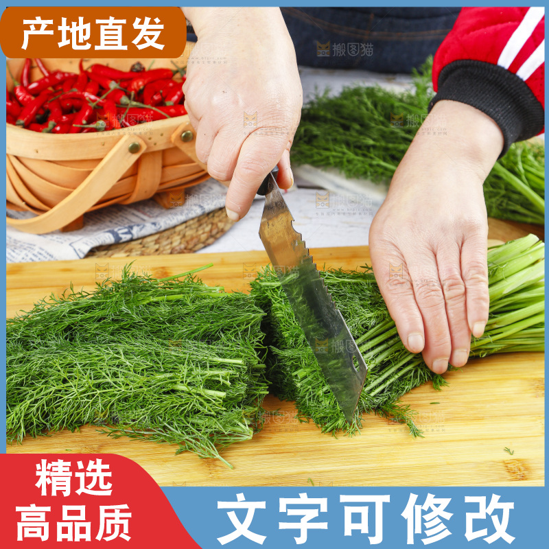 木板上的土茴香