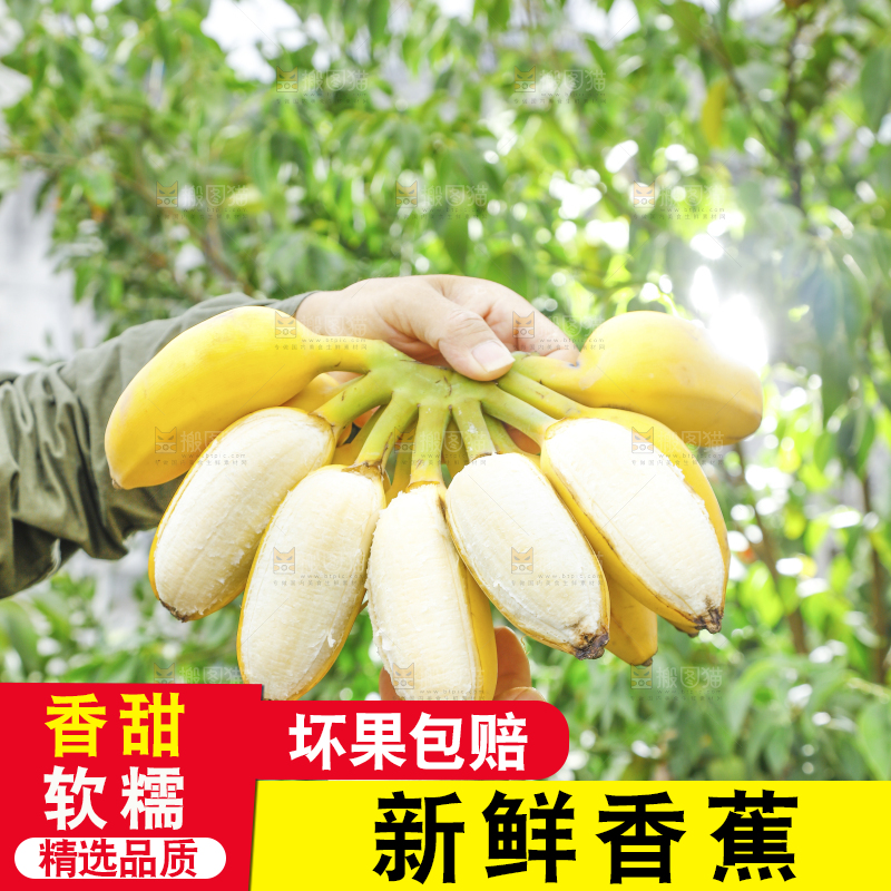 手拿剥皮的帝王蕉