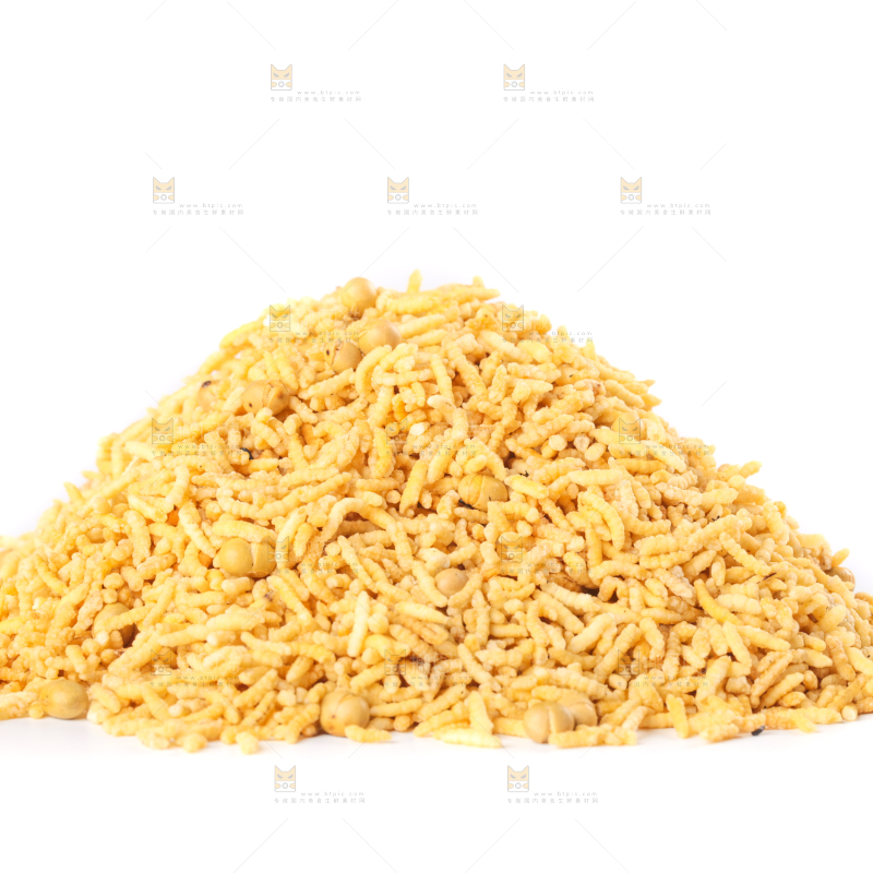 白底上的炒米