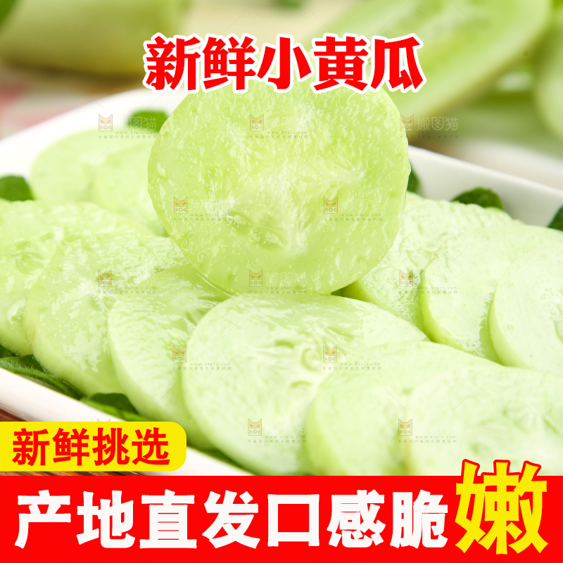 木底上的玉女黄瓜片