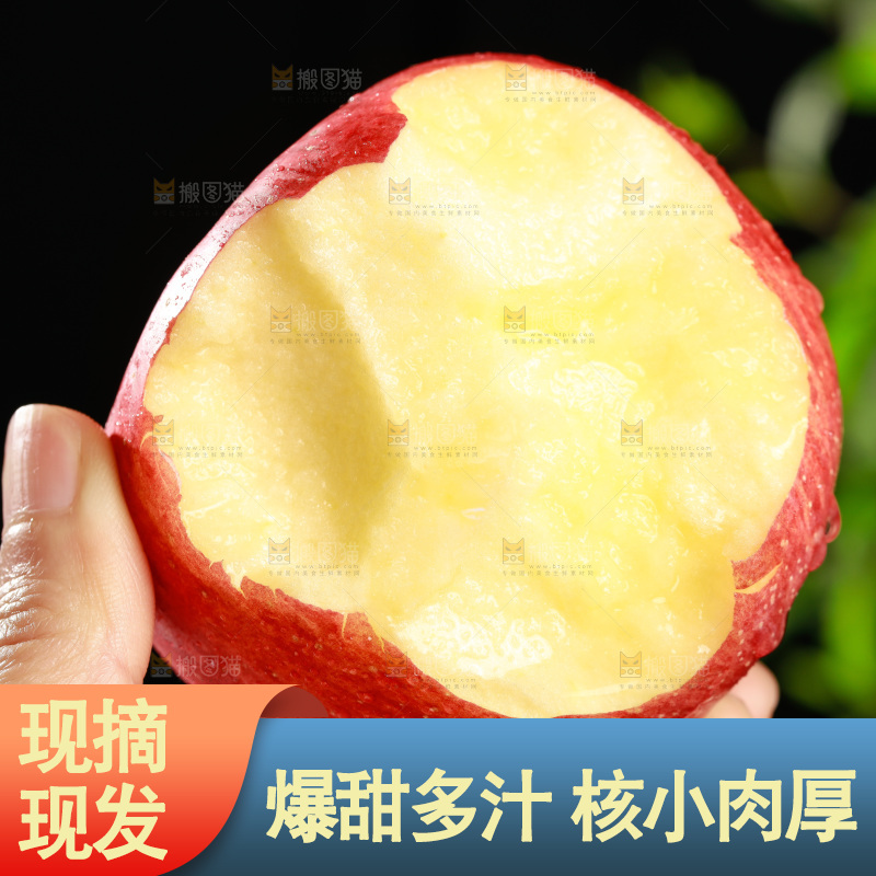 深底上的陕西秦冠苹果