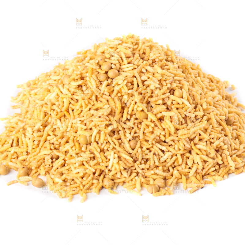 白底上的炒米