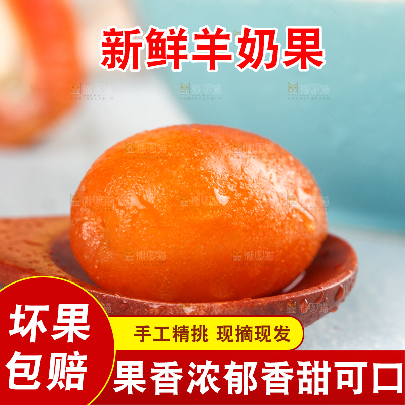 勺子里的羊奶果