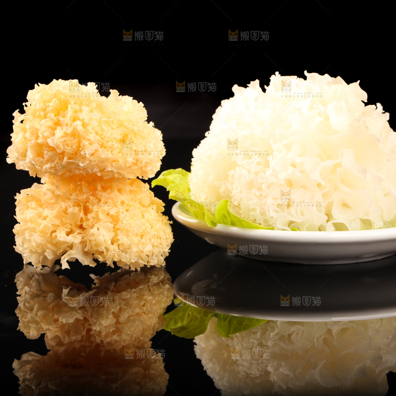 深底上放着古田银耳