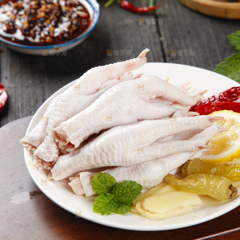 深底上的土鸡爪