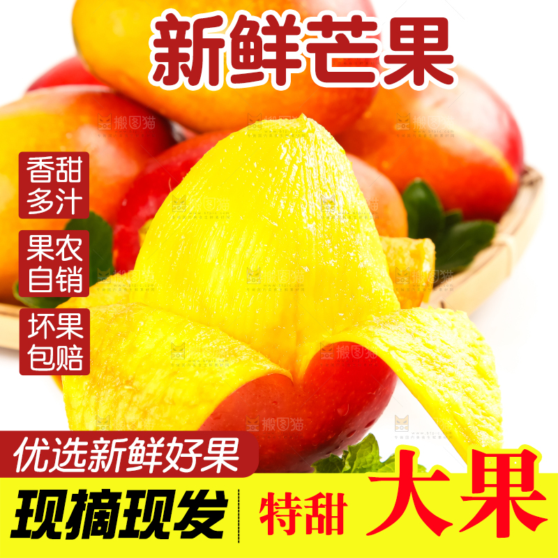 白底上放着爱文芒