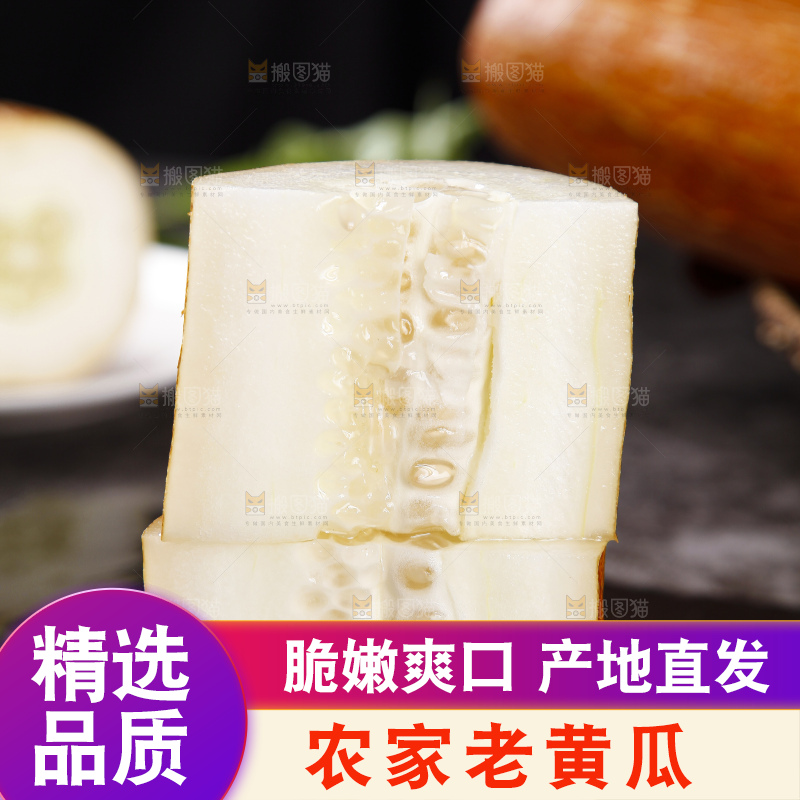 深底上的老黄瓜