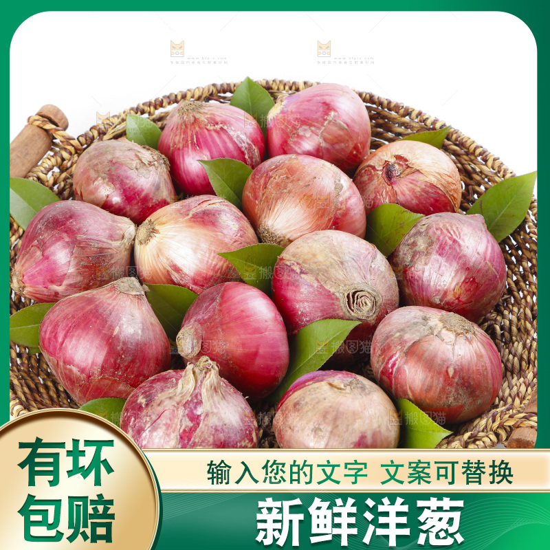 篮子里的新鲜洋葱