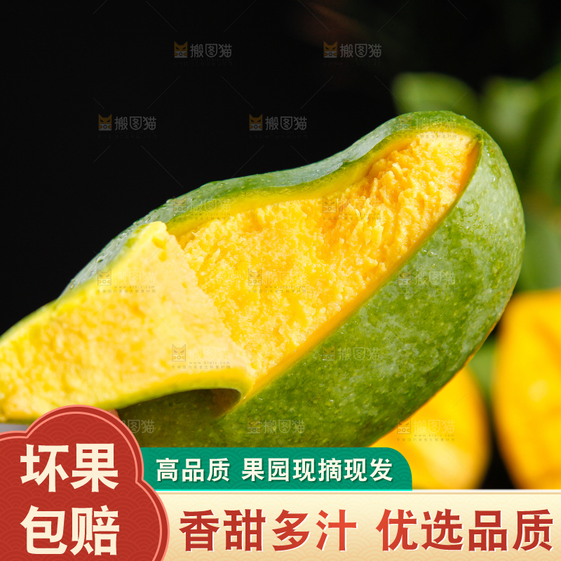 手上拿着田东桂七青芒