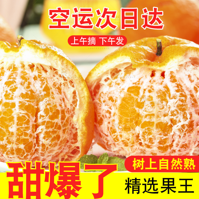 盘子里装着耙耙柑