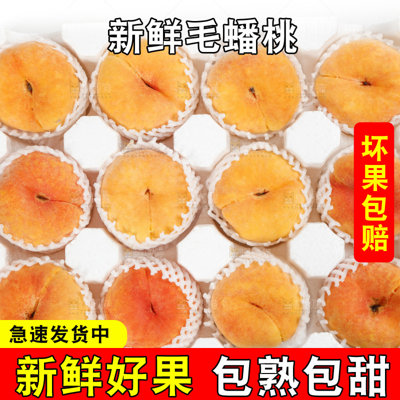 箱子里的蒙阴毛蟠桃