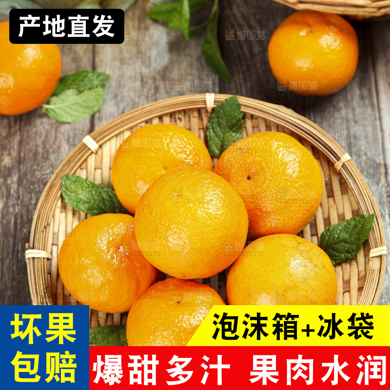 篮子里的福建永春芦柑