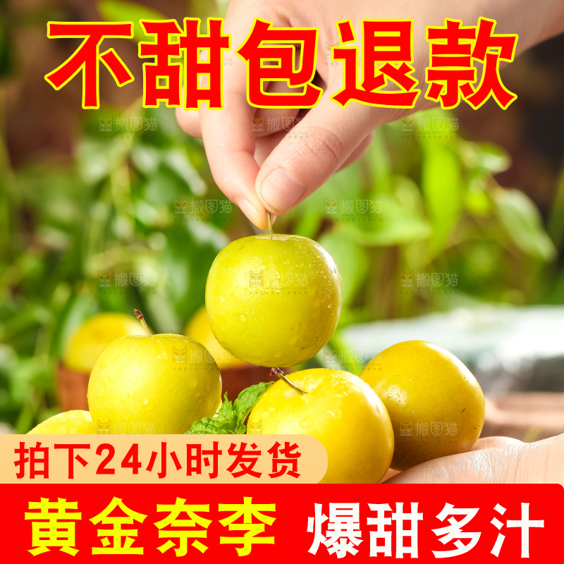 手里拿着黄金奈李