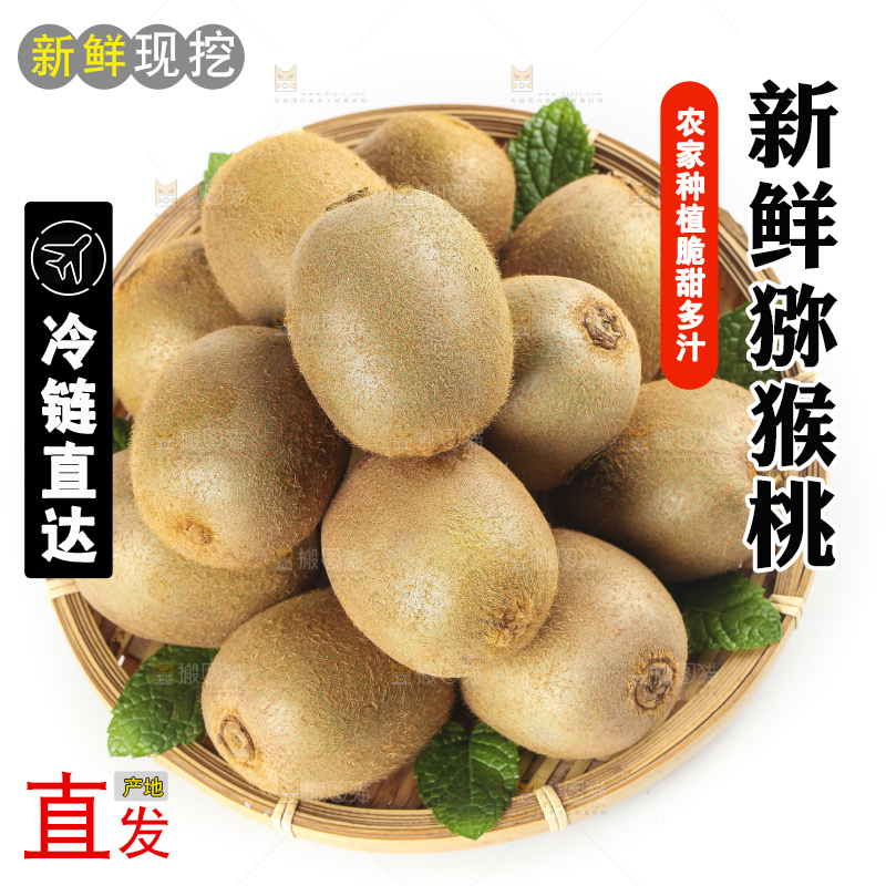 盘子里装着奇异果