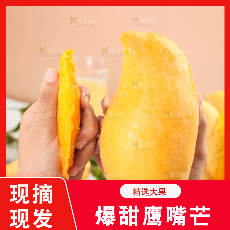 手里拿着象牙芒