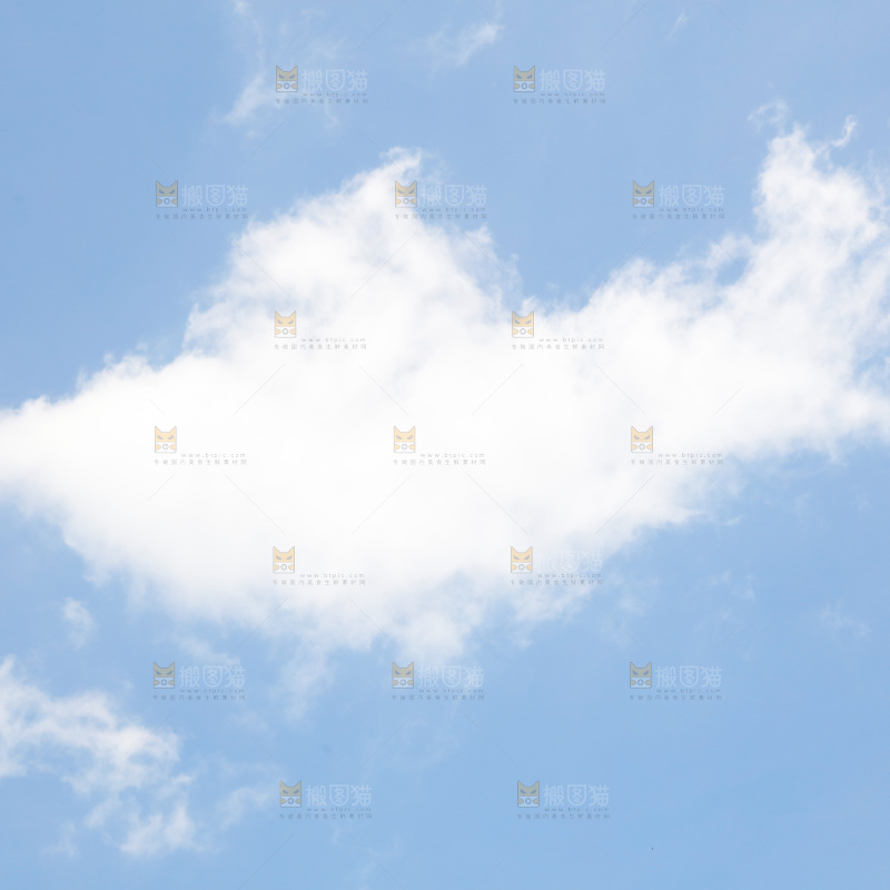 蔚蓝色的天空