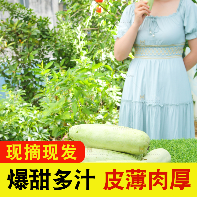 绿草上放着羊角蜜