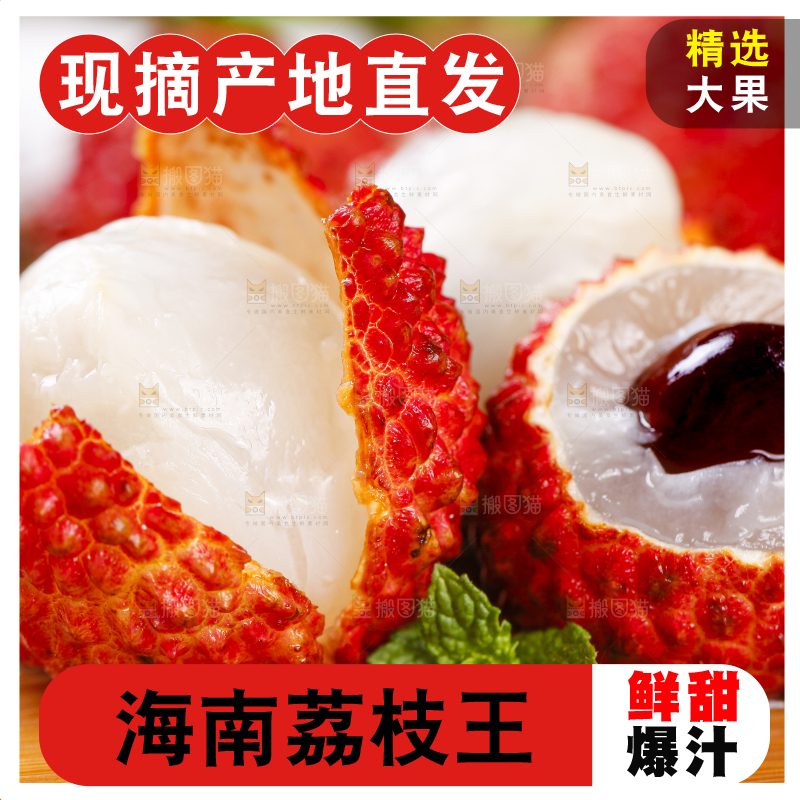 木底上摆放着火山荔枝王