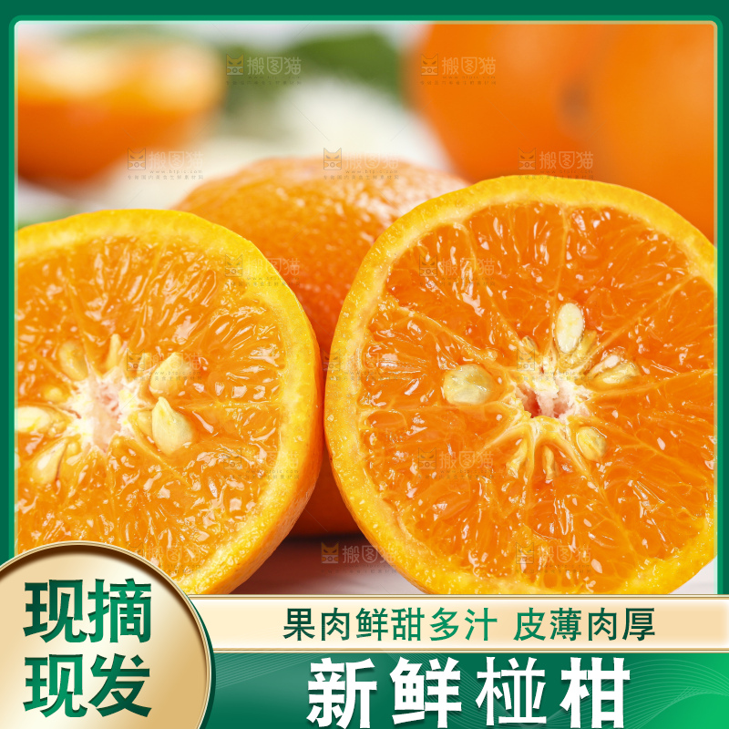 石板上的新鲜芦柑