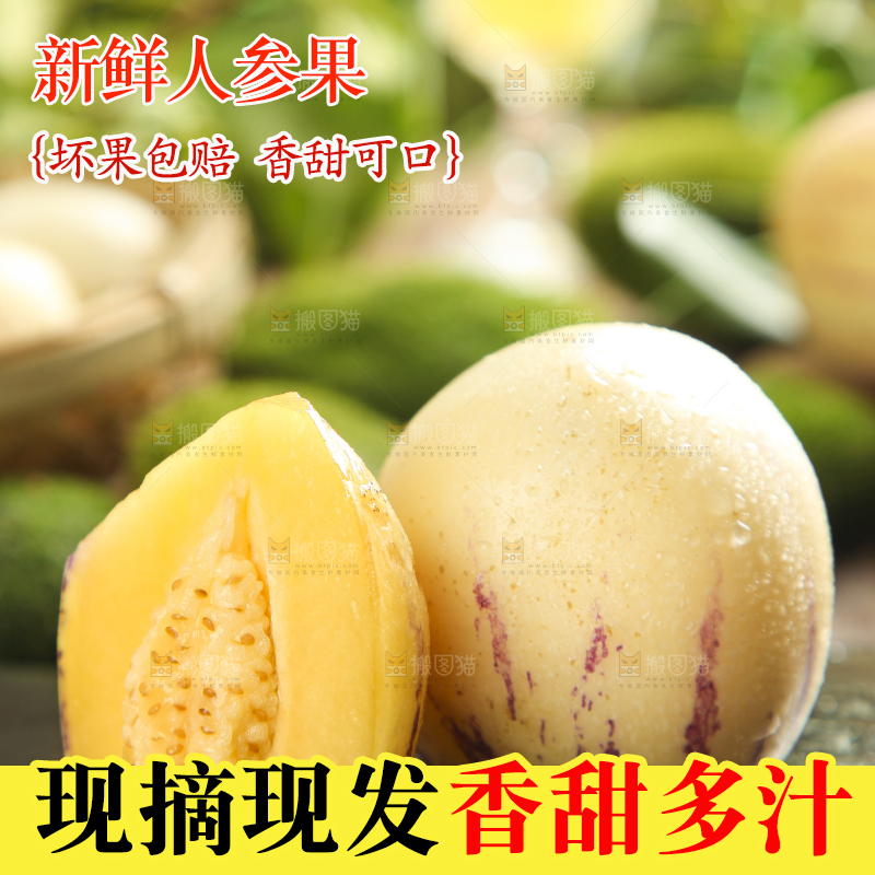 黑底上放着甘肃民勤人参果