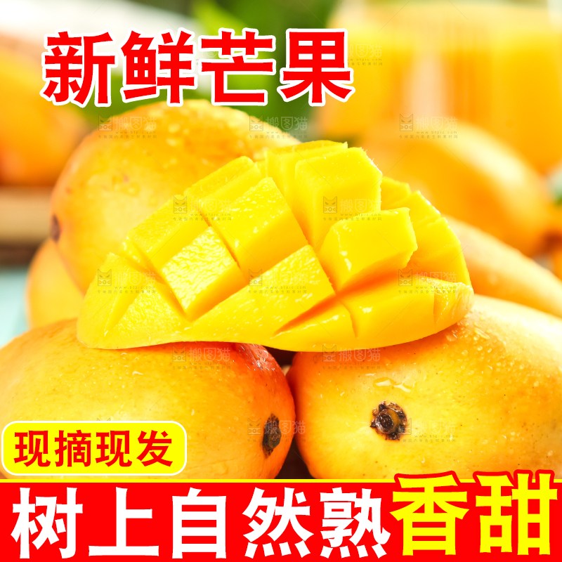 木板上摆放着小台芒