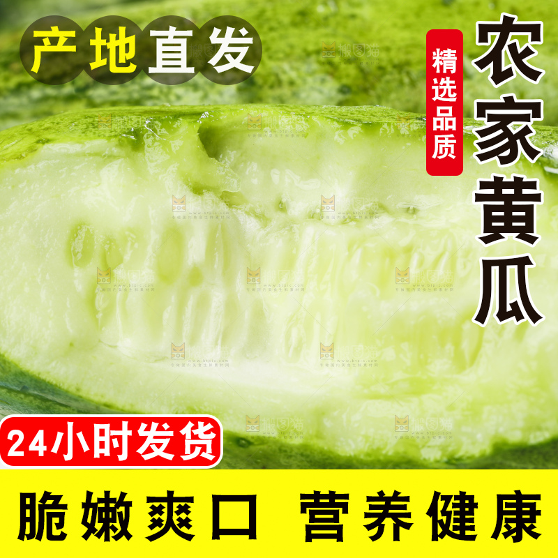 碟子里放着新鲜黄瓜