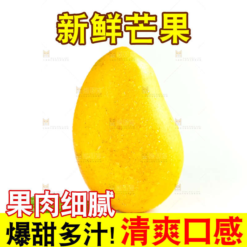 白底上摆放着小台芒