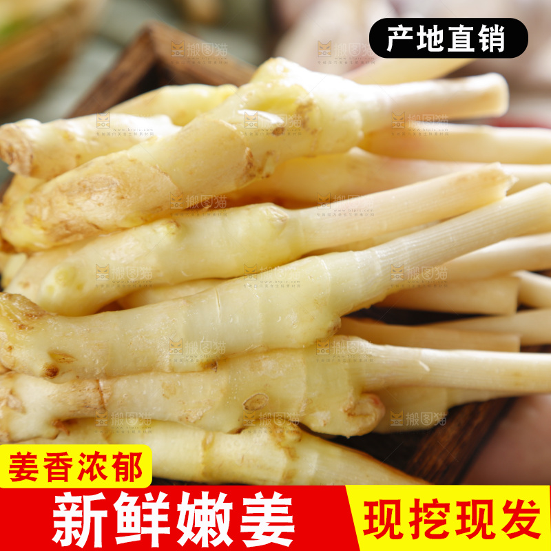木底上的四川嫩仔姜