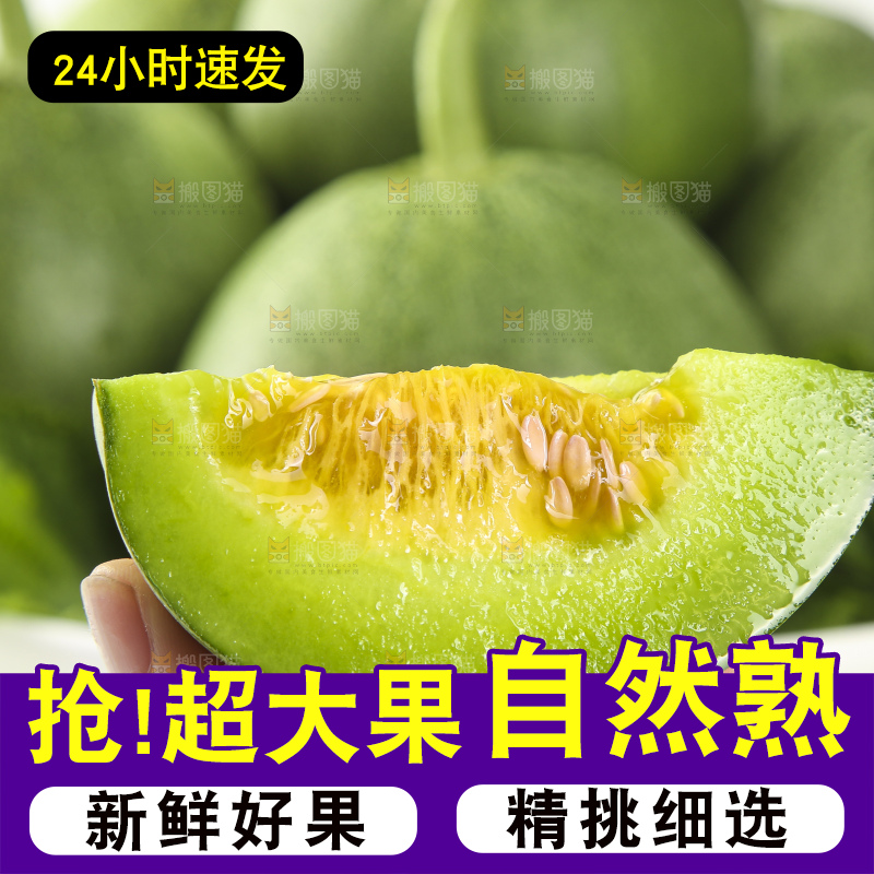 手里拿着绿宝石瓜
