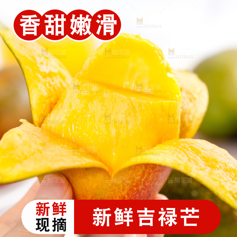 白底上放着吉禄芒
