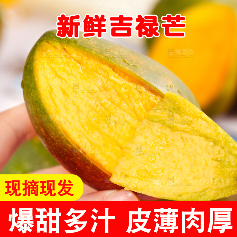 白底上放着吉禄芒