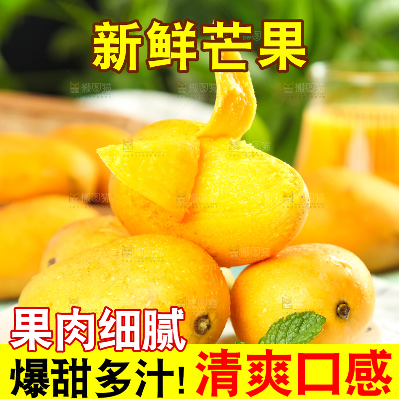 格子底上摆放着小台芒