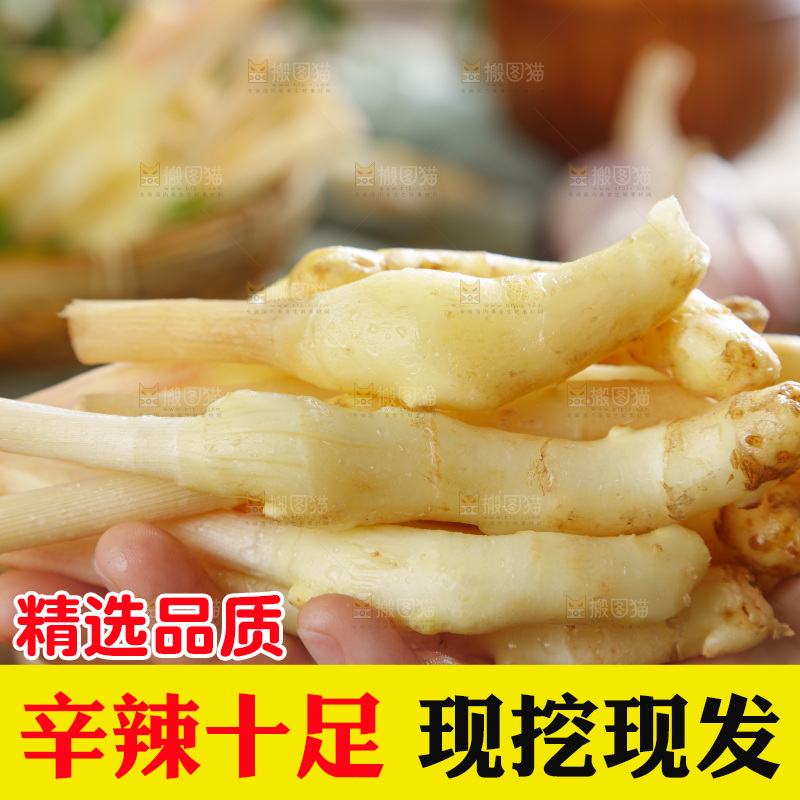 木底上的四川嫩仔姜