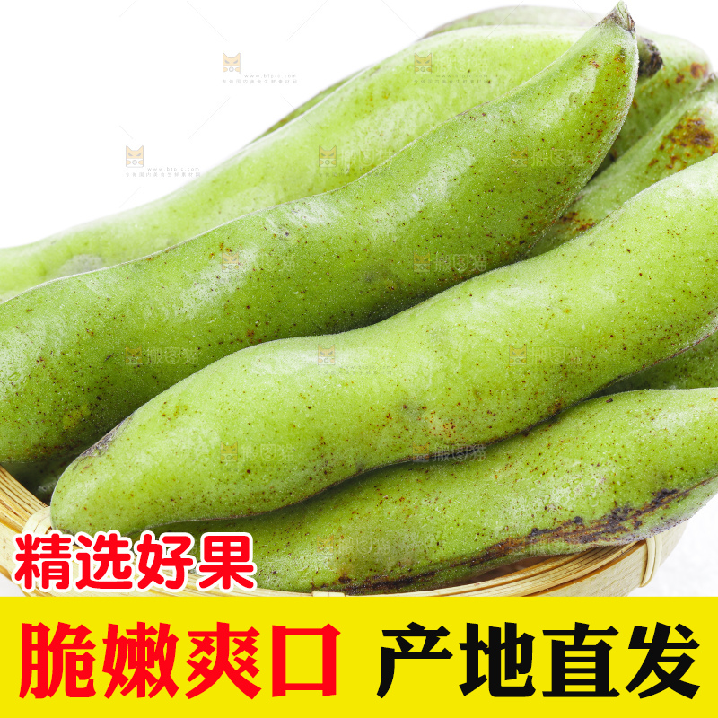 篮子里装着生蚕豆