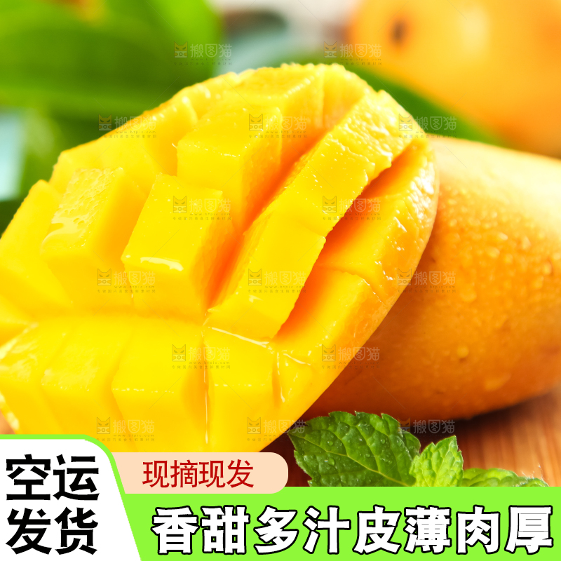 木板上摆放着小台芒