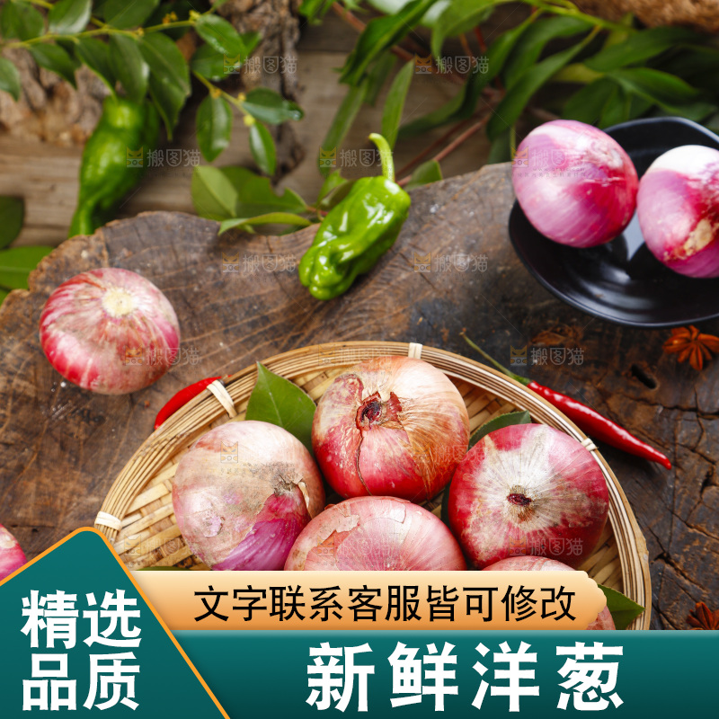 篮子里的新鲜洋葱