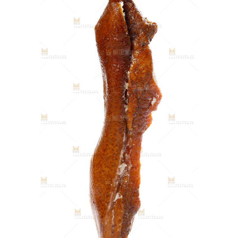 白底上放着腊肉