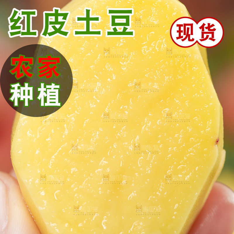 手里拿着土豆